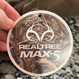 Real tree  duffel bag